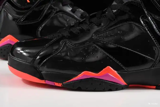 Rep TBK Retro Air 313358-006 Patent Black Jordan 7 0601
